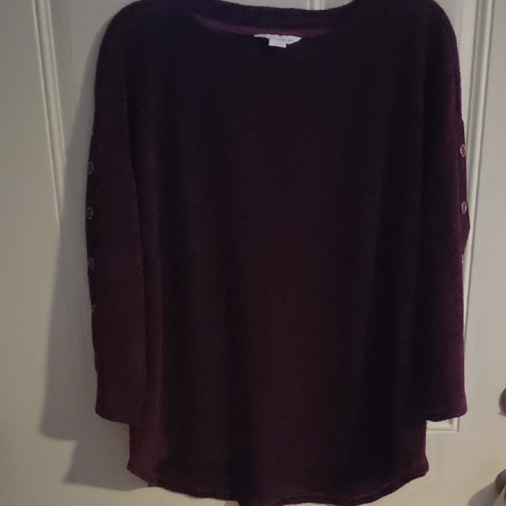 Liz Claiborne Womens Deep Purple Swester